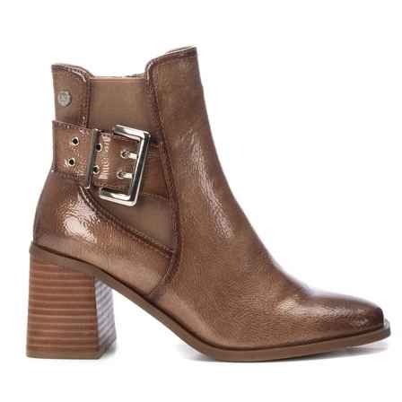 BOTTINES VERNIS BEIGE XTI