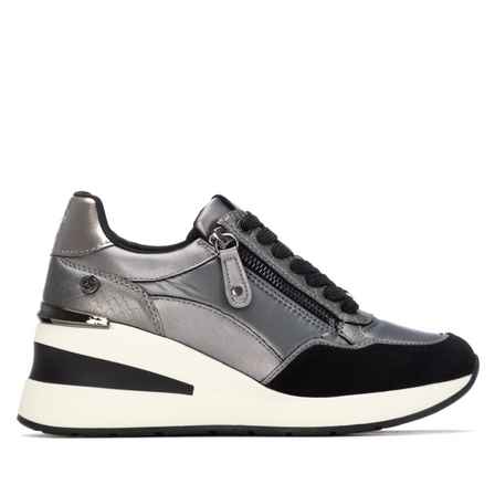 BASKETS SEMELLE COMPENSEE ARGENT XTI