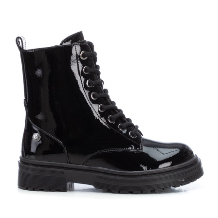 BOTTINES VERNIS NOIR XTI