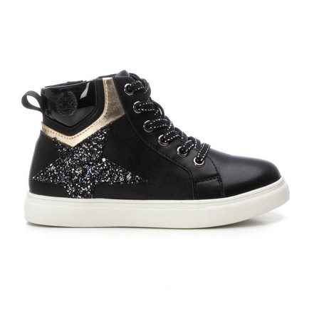 BOTTINES FILLE NOIRE XTI